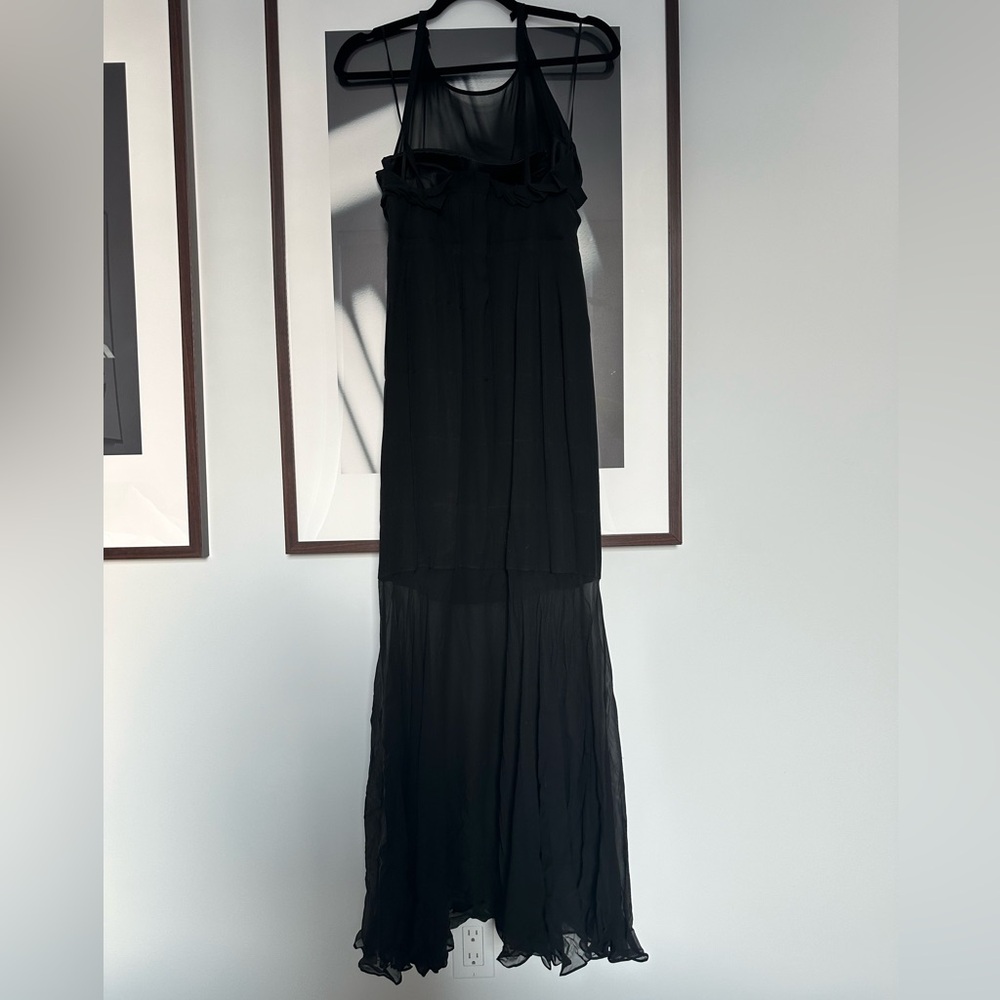 Karl Lagerfeld black formal dress